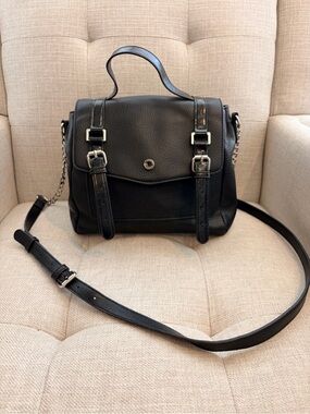 Steve Madden Black Crossbody Satchel